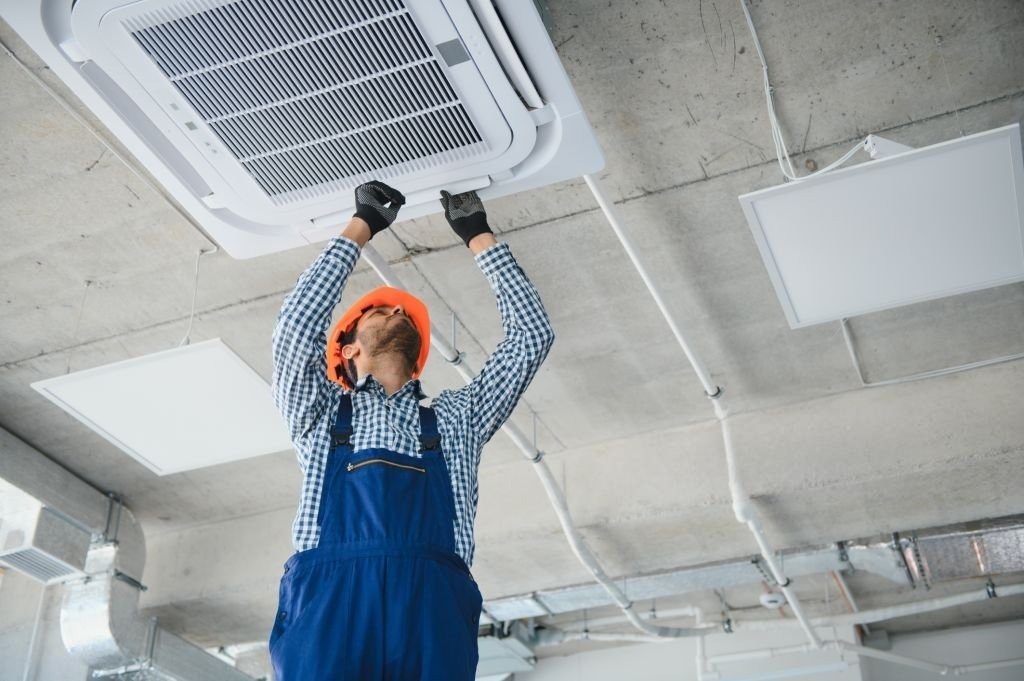  Ceiling AC Installation    ( 2 Ton )