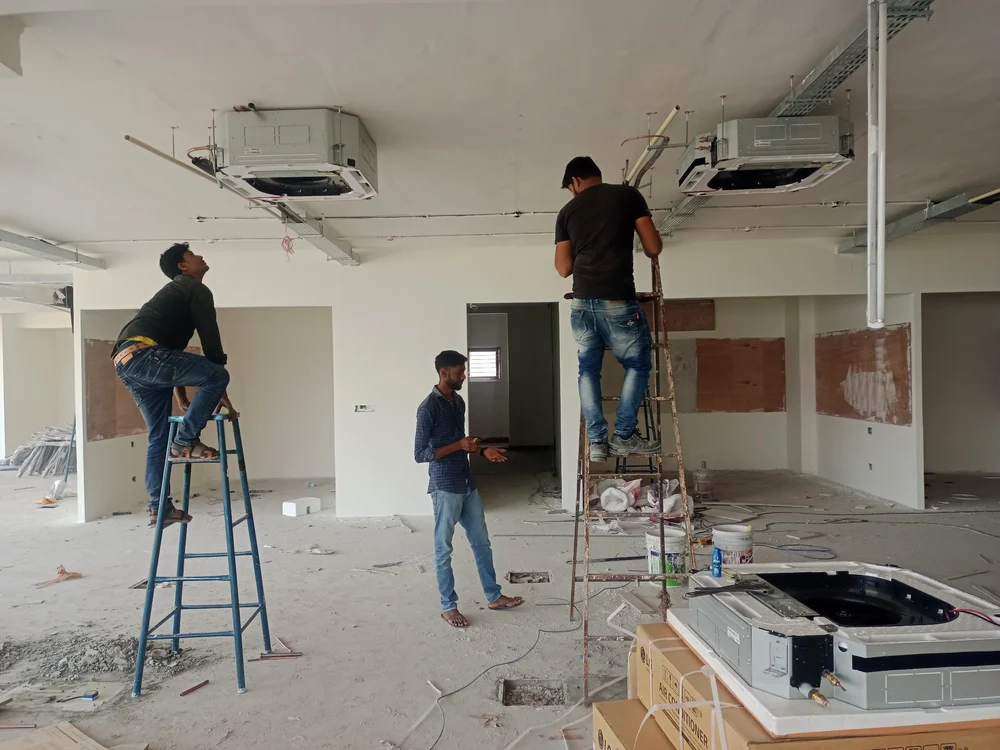 Ceiling AC Installation ( 3 ton )