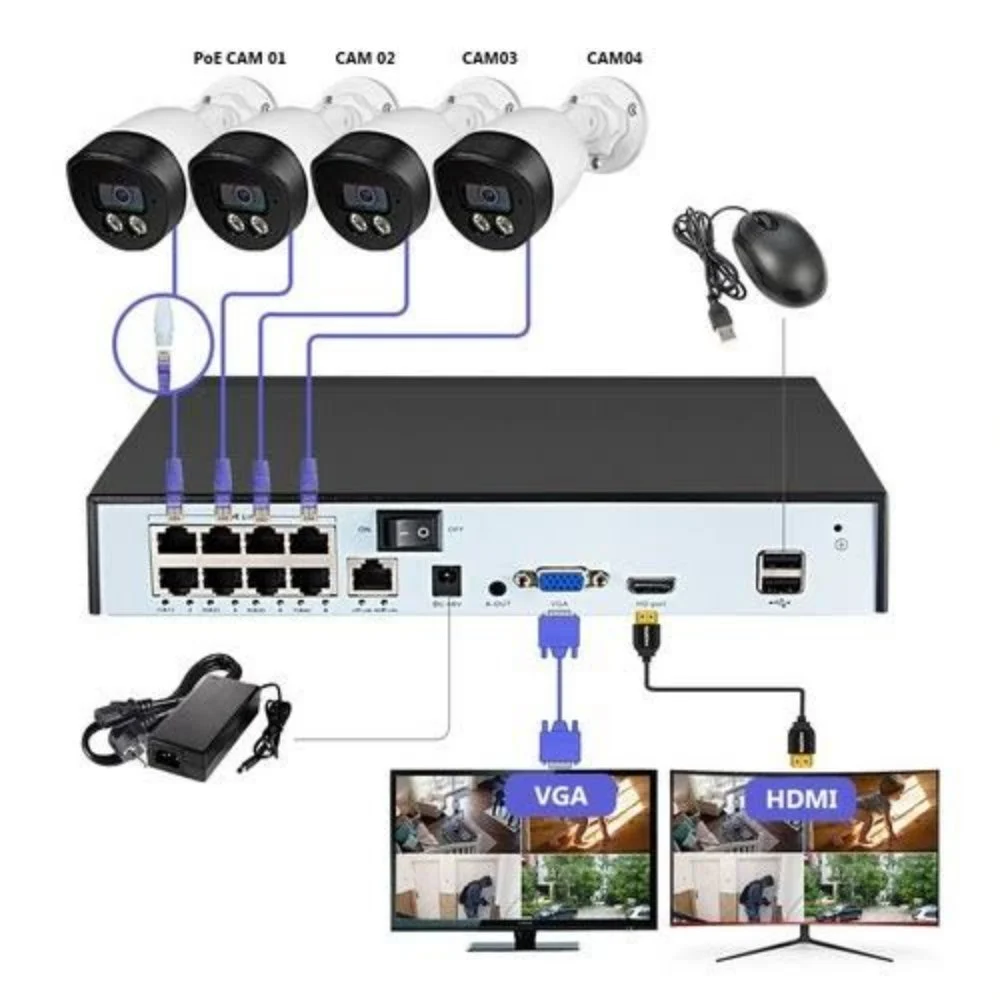 IP CCTV with NVR Service