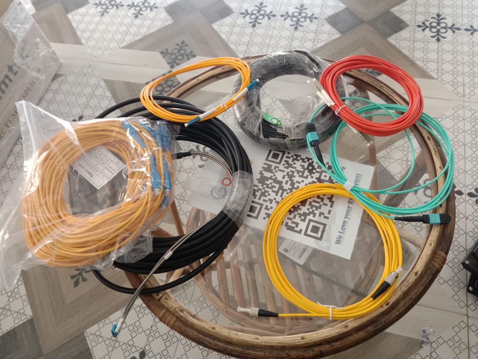 Changing Drop Cable and Fast Connector